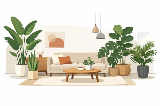 10 Large Plants for Living Room Style