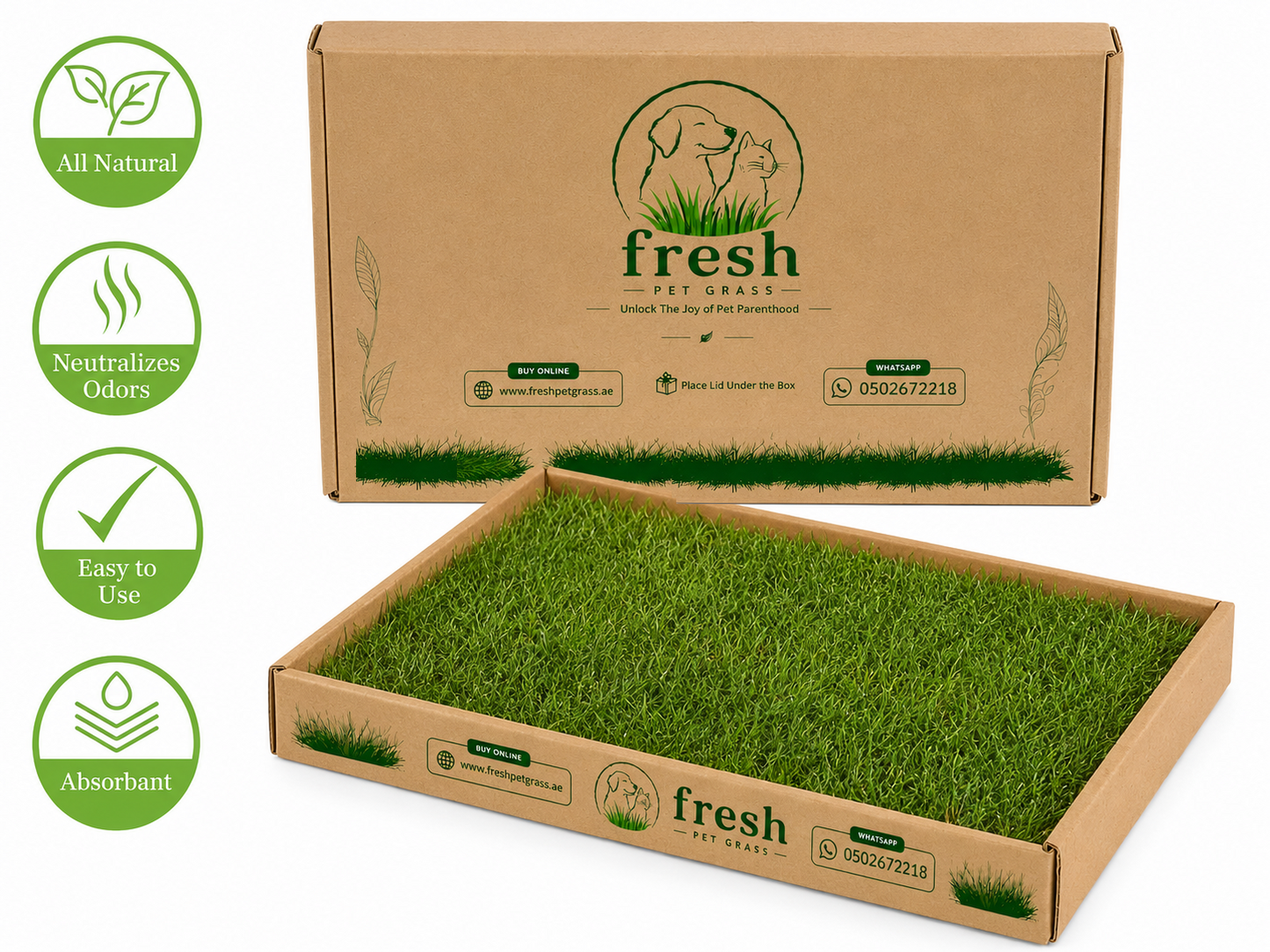 Fresh Pet Grass - Dog Potty Grass