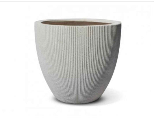 GD Fiber Light Grey Pot 32Hx29D